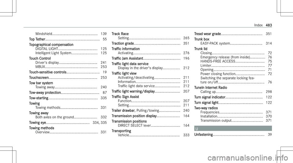MERCEDES-BENZ C CLASS 2023  Owners Manual �W�i�n�d�s�h�i�e�l�d�.�.�.�.�.�.�.�.�.�.�.�.�.�.�.�.�.�.�.�.�.�.�.�.�.�.�.�.�.�.�.�.�.�.�.�.�.�.�.�.�.�.�.�.�. �1�3�9
�T�o�p� �T�e�t�h�e�r �.�.�.�.�.�.�.�.�.�.�.�.�.�.�.�.�.�.�.�.�.�.�.�.�.�.�.�.�.�.�