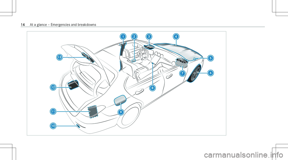 MERCEDES-BENZ C CLASS COUPE 2023  Owners Manual �1�4�A�t� �a� �g�l�a�n�c�e� !