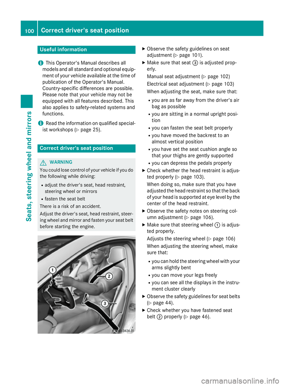 MERCEDES-BENZ CLA 2016  Owners Manual Useful information
i This Operator's Manual describes all
models and all standard and optional equip-
ment of your vehicle available at the time of
publication of the Operator's Manual.
Countr