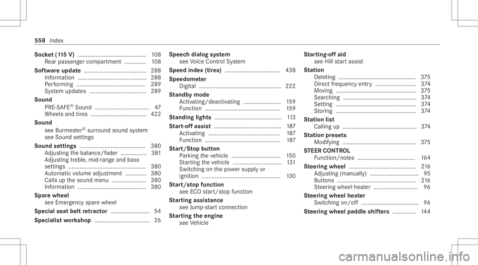 MERCEDES-BENZ CLA 2020 Owners Manual Soc
ket(1 15 V) <0011001100110011001100110011001100110011001100110011001100110011
0011001100110011001100110011001100110011001100110011001100110011
0011001100110011001100110011001100110011> 108
Re ar p MERCEDES-BENZ CLA 2020 Owners Manual Soc
ket(1 15 V) <0011001100110011001100110011001100110011001100110011001100110011
0011001100110011001100110011001100110011001100110011001100110011
0011001100110011001100110011001100110011> 108
Re ar p