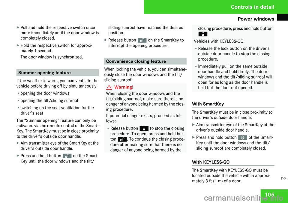 MERCEDES-BENZ CLS 2009  Owners Manual 