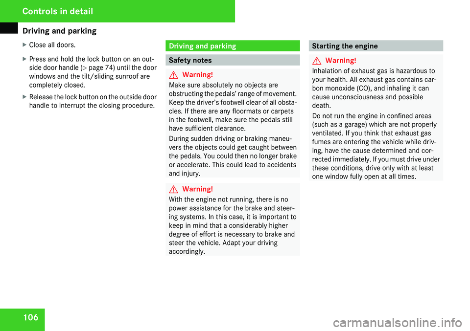 MERCEDES-BENZ CLS 2009  Owners Manual 