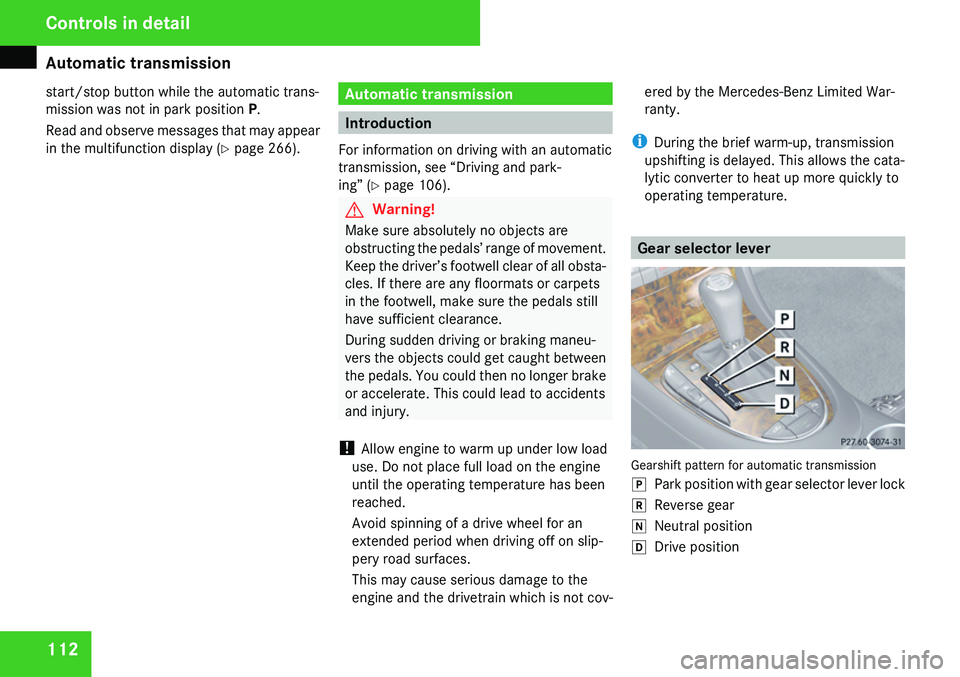 MERCEDES-BENZ CLS 2009  Owners Manual 