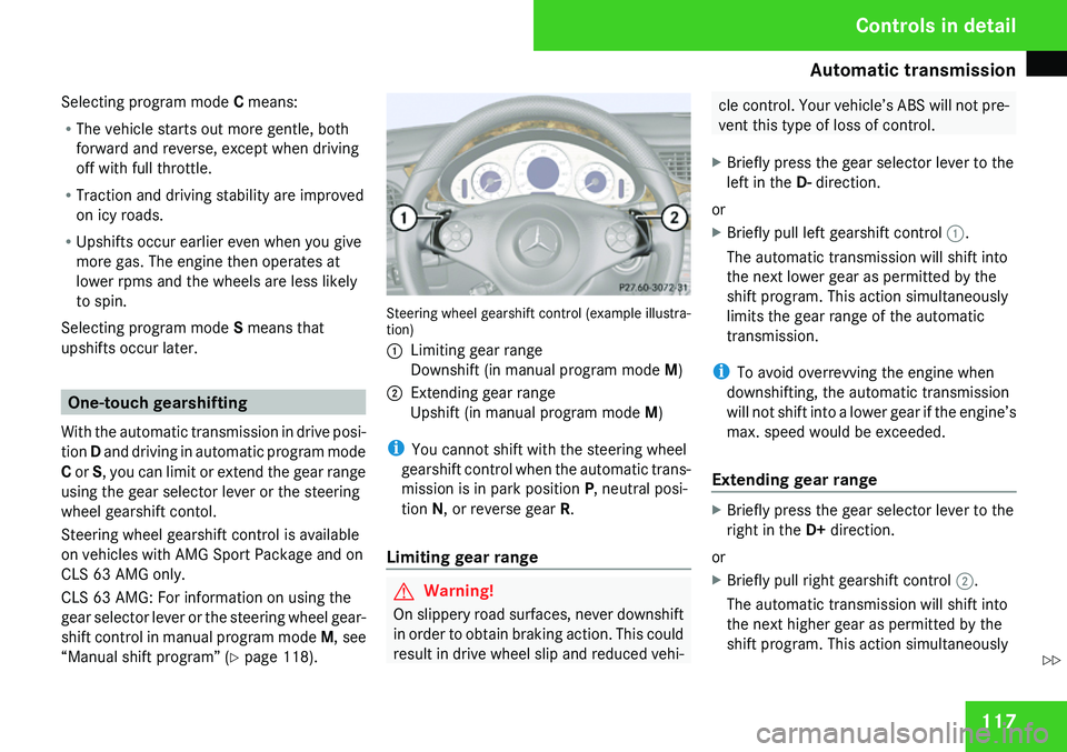 MERCEDES-BENZ CLS 2009  Owners Manual 