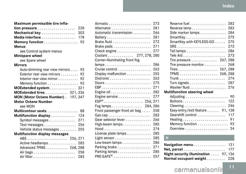 MERCEDES-BENZ CLS 2009  Owners Manual 