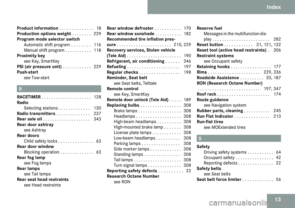 MERCEDES-BENZ CLS 2009  Owners Manual 