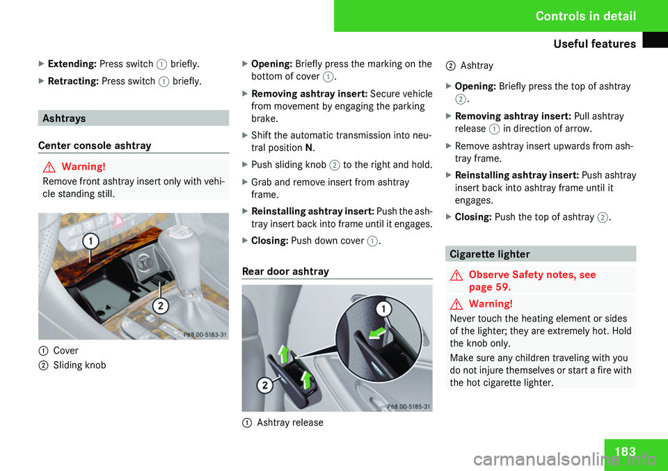 MERCEDES-BENZ CLS 2009  Owners Manual 