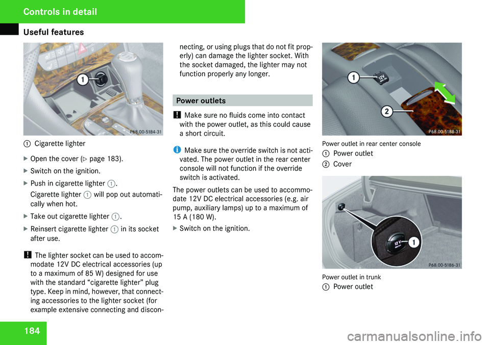 MERCEDES-BENZ CLS 2009  Owners Manual 