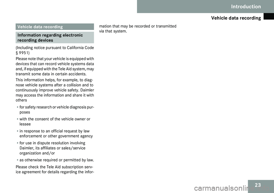 MERCEDES-BENZ CLS 2009  Owners Manual 