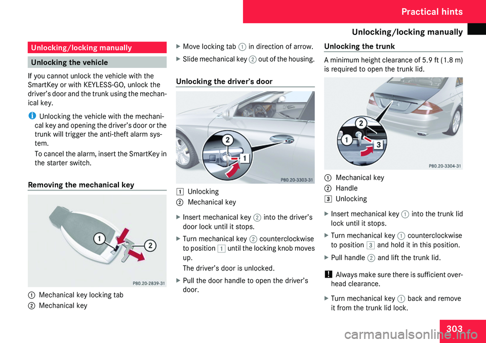 MERCEDES-BENZ CLS 2009  Owners Manual 