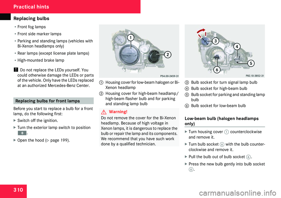 MERCEDES-BENZ CLS 2009  Owners Manual 