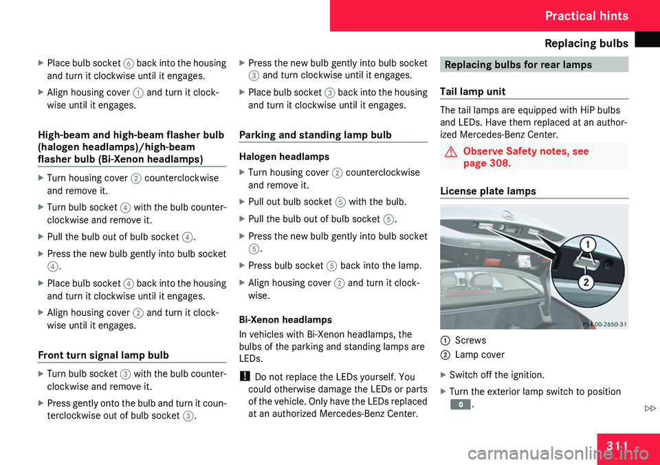MERCEDES-BENZ CLS 2009  Owners Manual 