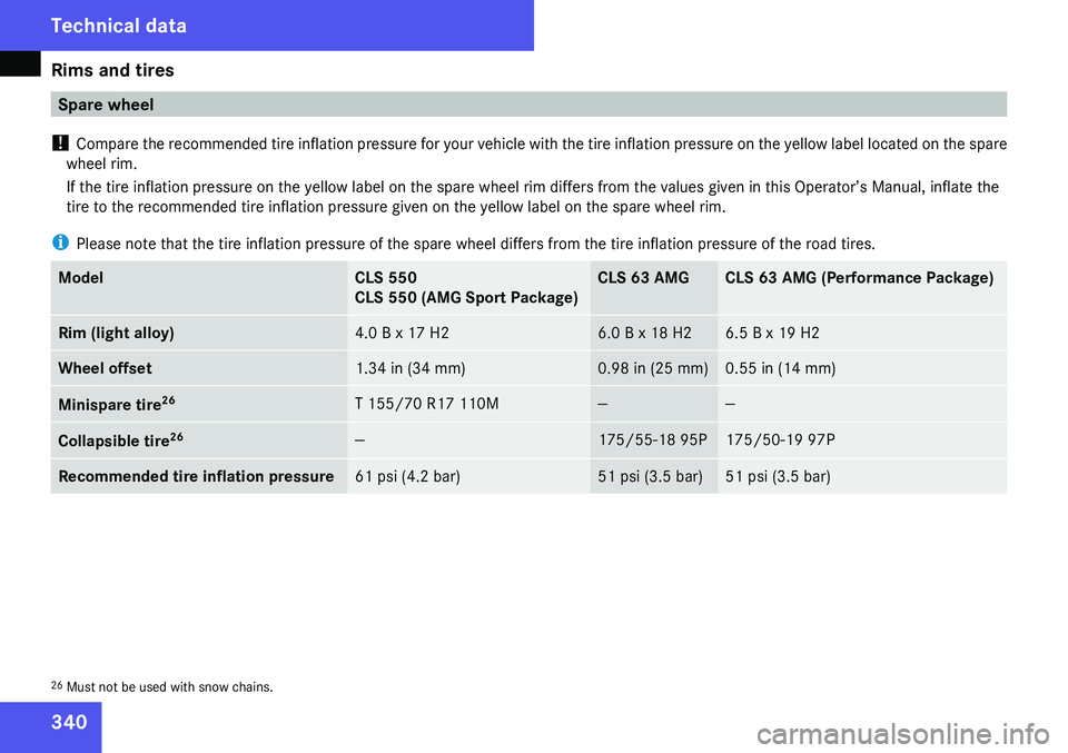 MERCEDES-BENZ CLS 2009  Owners Manual 