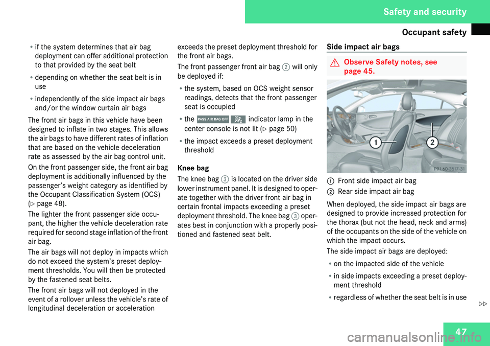 MERCEDES-BENZ CLS 2009  Owners Manual 