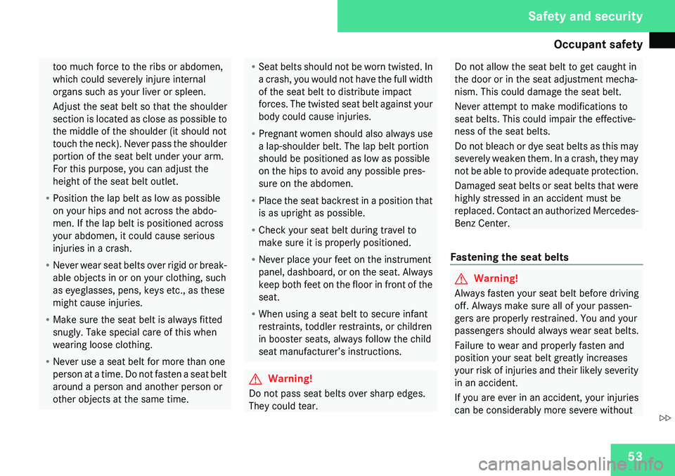 MERCEDES-BENZ CLS 2009  Owners Manual 