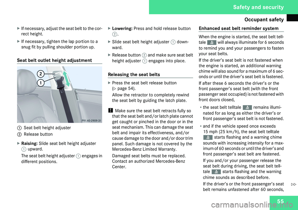MERCEDES-BENZ CLS 2009  Owners Manual 