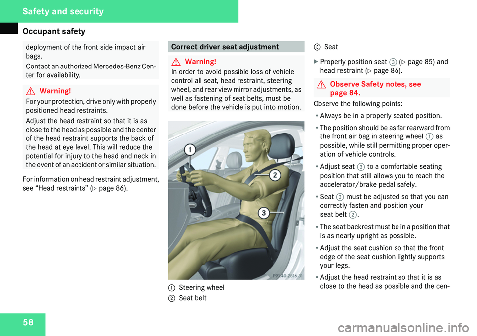 MERCEDES-BENZ CLS 2009  Owners Manual 