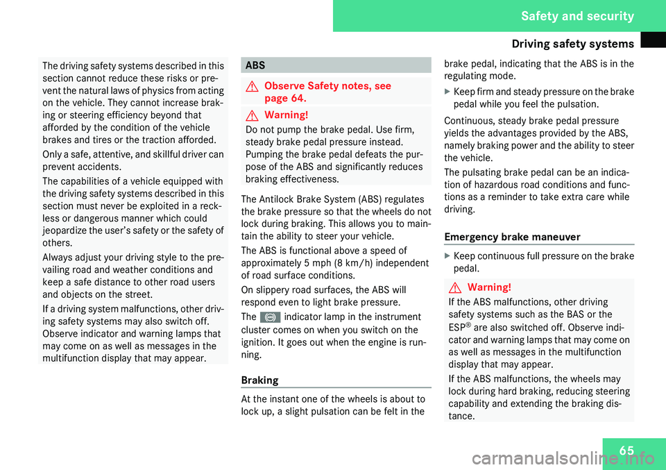 MERCEDES-BENZ CLS 2009  Owners Manual 
