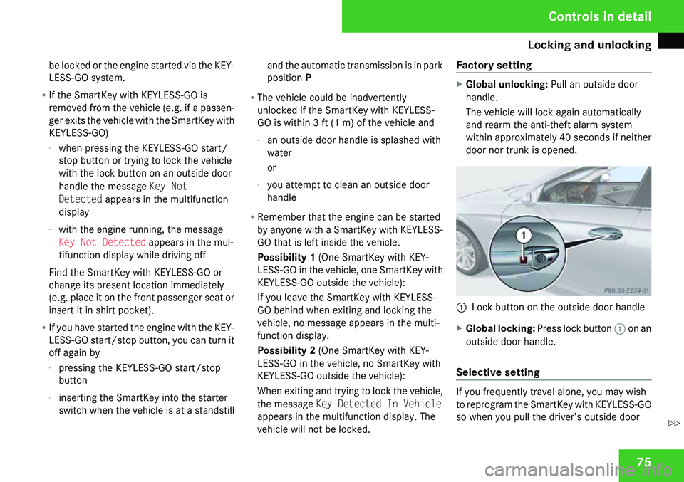 MERCEDES-BENZ CLS 2009  Owners Manual 