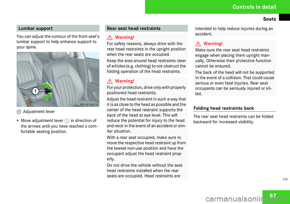 MERCEDES-BENZ CLS 2009  Owners Manual 