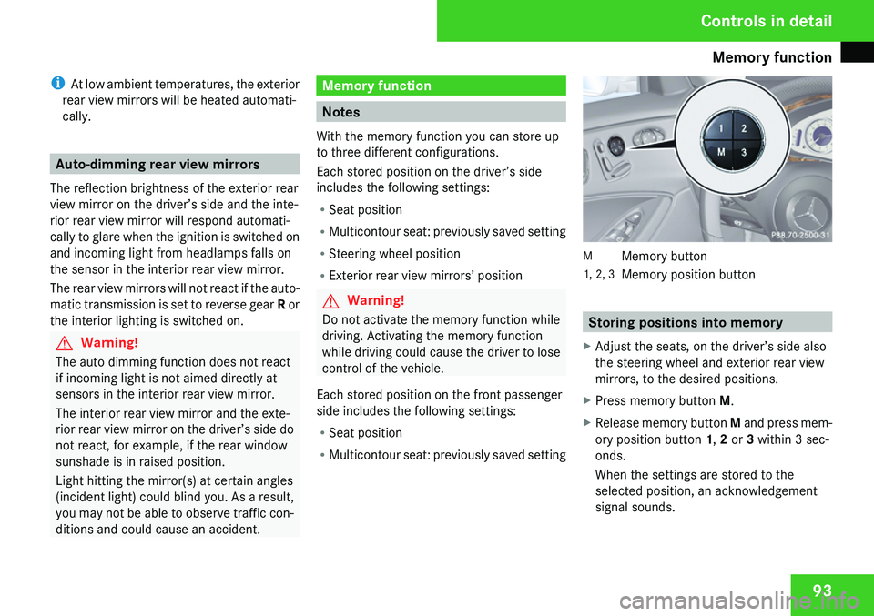 MERCEDES-BENZ CLS 2009  Owners Manual 
