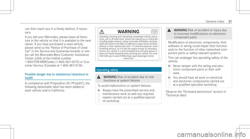 MERCEDES-BENZ CLS 2022 Owners Manual can
then reac hyo uin atimel yfa shion ,if nece s-
sar y.
If yo usell your Mer cedes, pleaseleaveall liter a-
tur ein theve hicle sothat itis availabl eto thene xt
ow ner .If yo uha ve pur chased ause MERCEDES-BENZ CLS 2022 Owners Manual can
then reac hyo uin atimel yfa shion ,if nece s-
sar y.
If yo usell your Mer cedes, pleaseleaveall liter a-
tur ein theve hicle sothat itis availabl eto thene xt
ow ner .If yo uha ve pur chased ause
