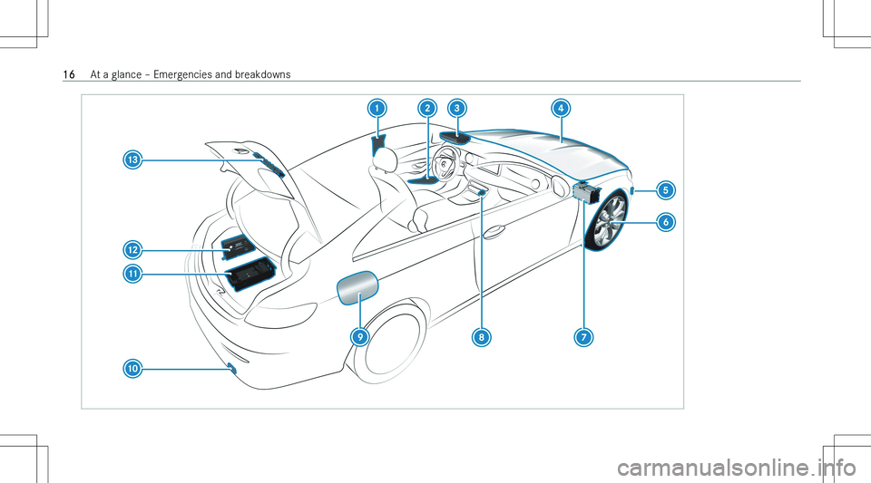 MERCEDES-BENZ E CLASS COUPE 2023  Owners Manual �1�6�A�t� �a� �g�l�a�n�c�e� !