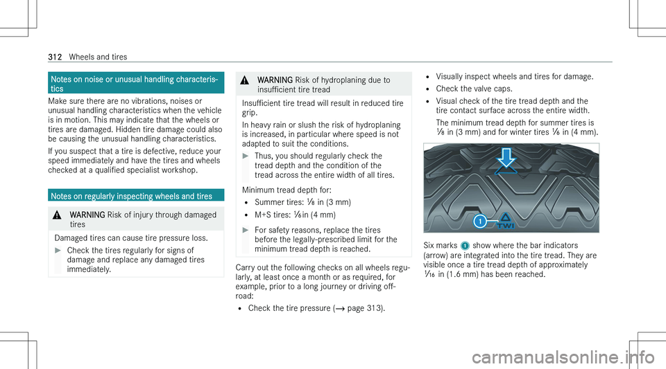 MERCEDES-BENZ E CLASS COUPE 2023  Owners Manual �N�o�t�e�s� �o�n� �n�o�i�s�e� �o�r� �u�n�u�s�u�a�l� �h�a�n�d�l�i�n�g� �c�h�a�r�a�c�t�e�r�i�s�-�t�i�c�s
�M�a�k�e� �s�u�r�e� �t�h�e�r�e� �a�r�e� �n�o� �v�i�b�r�a�t�i�o�n�s�,� �n�o�i�s�e�s� �o�r �u�n�u�s