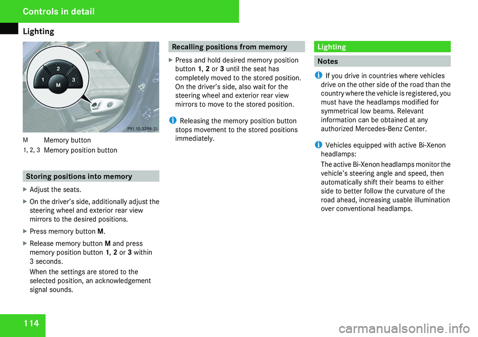 MERCEDES-BENZ GL 2009  Owners Manual 