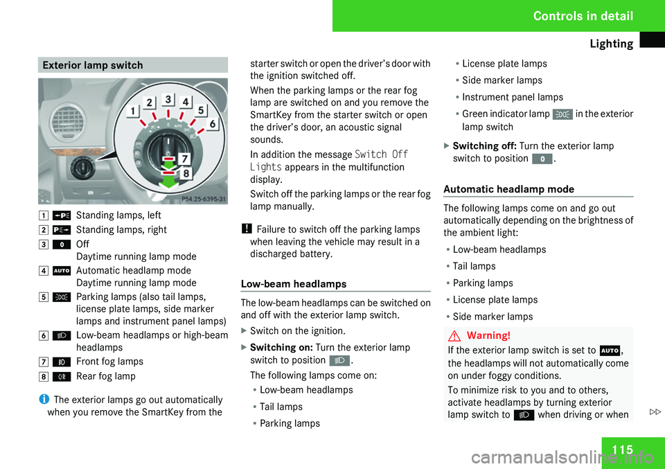 MERCEDES-BENZ GL 2009  Owners Manual 