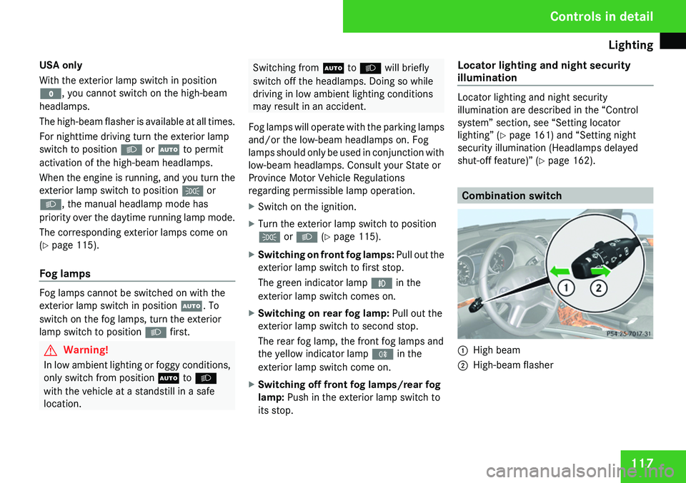 MERCEDES-BENZ GL 2009  Owners Manual 