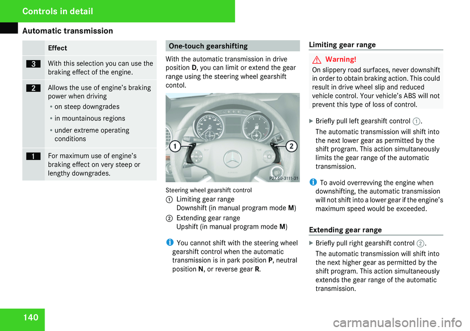 MERCEDES-BENZ GL 2009  Owners Manual 