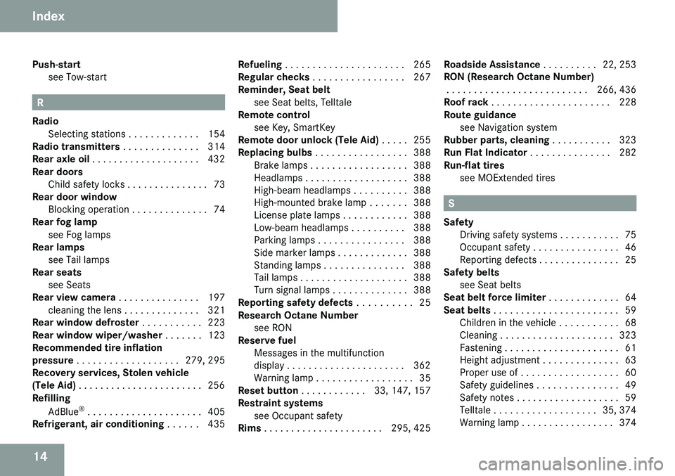 MERCEDES-BENZ GL 2009  Owners Manual 