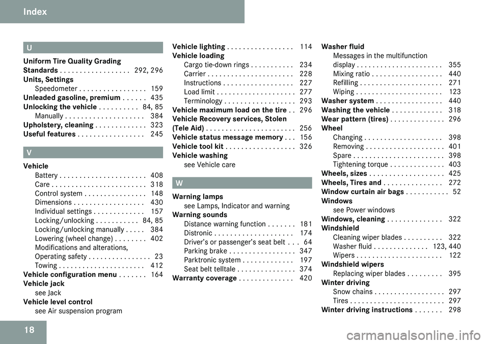 MERCEDES-BENZ GL 2009  Owners Manual 