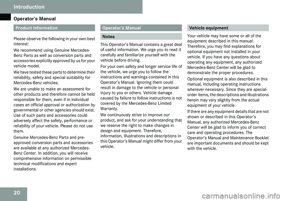 MERCEDES-BENZ GL 2009  Owners Manual 