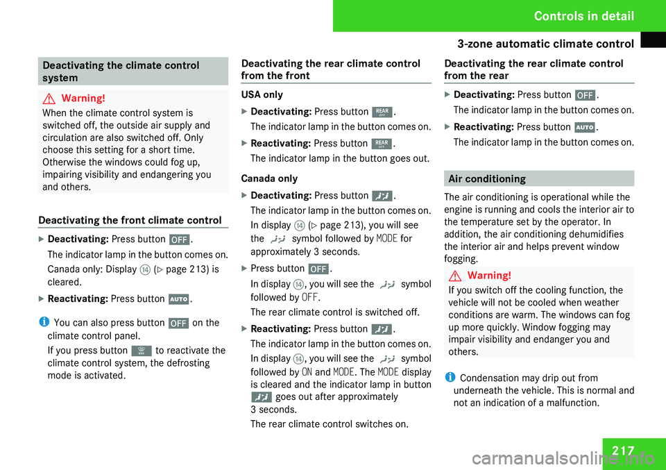 MERCEDES-BENZ GL 2009  Owners Manual 