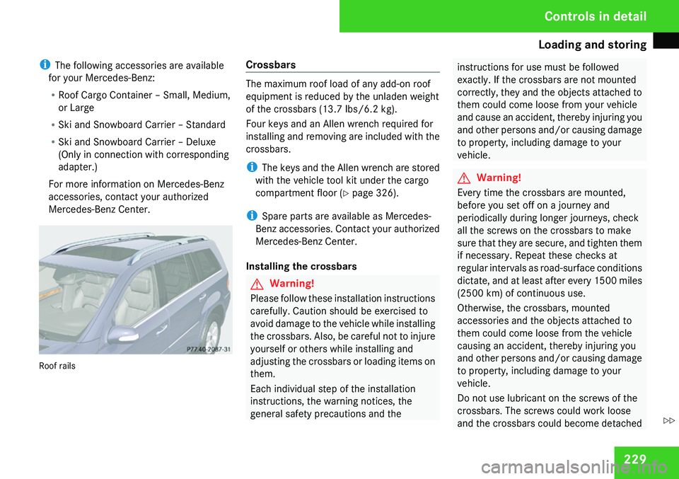 MERCEDES-BENZ GL 2009  Owners Manual 