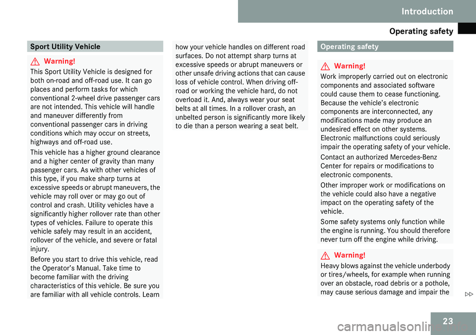 MERCEDES-BENZ GL 2009  Owners Manual 