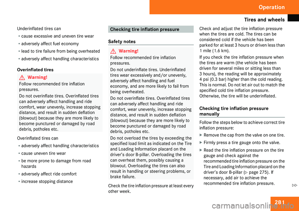 MERCEDES-BENZ GL 2009  Owners Manual 