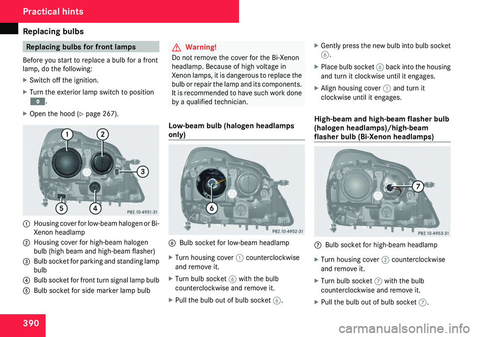 MERCEDES-BENZ GL 2009  Owners Manual 