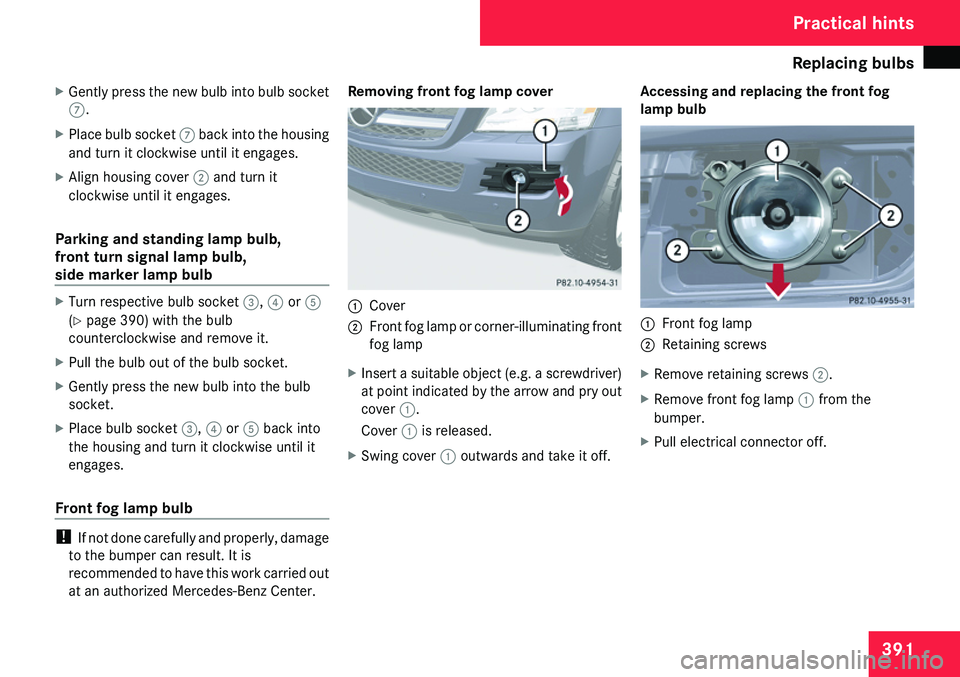 MERCEDES-BENZ GL 2009  Owners Manual 