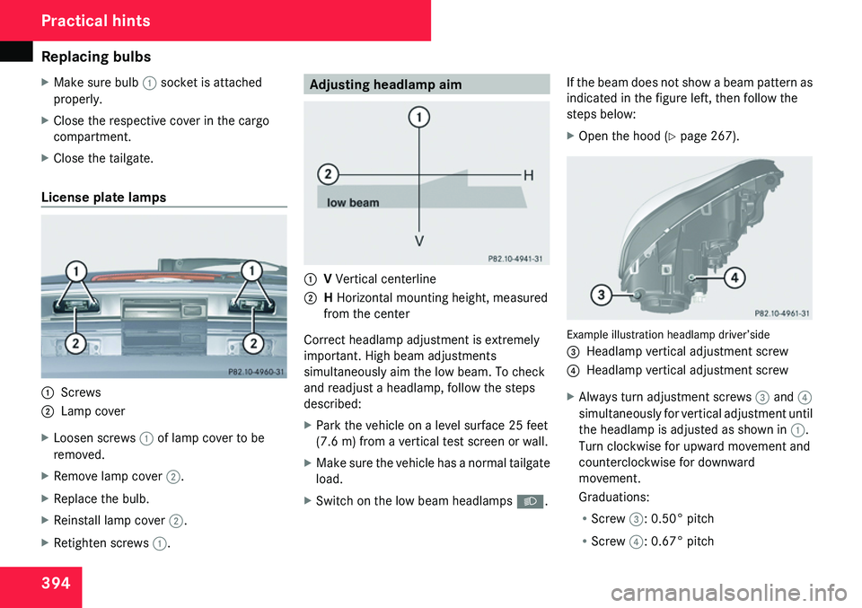 MERCEDES-BENZ GL 2009  Owners Manual 