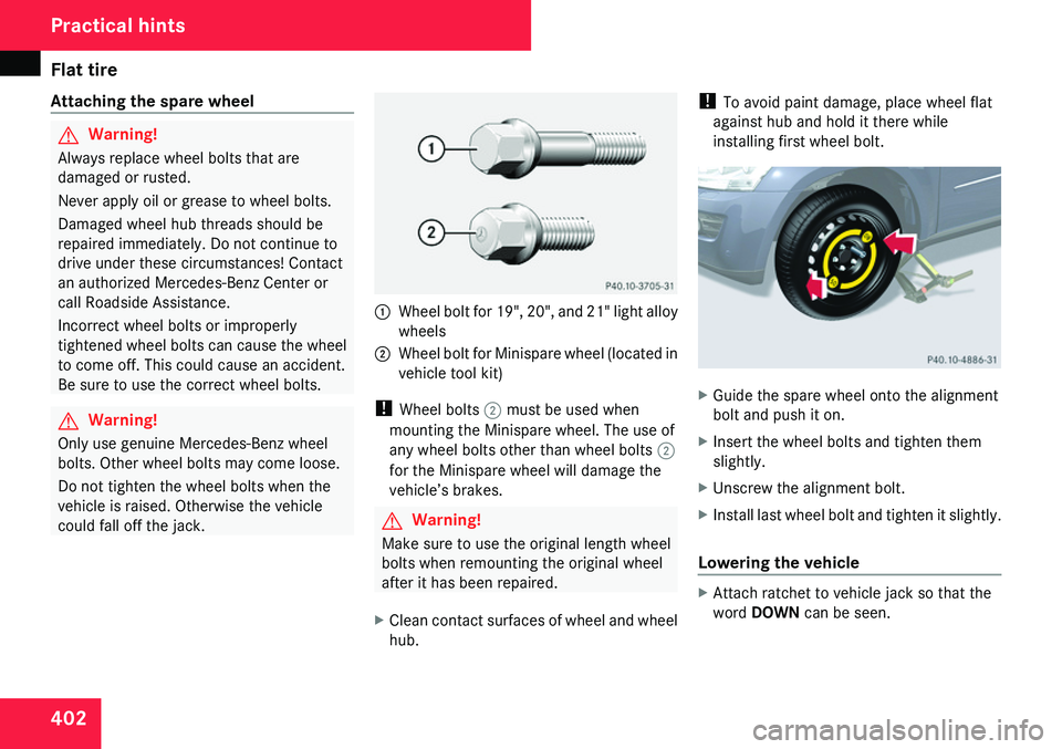 MERCEDES-BENZ GL 2009  Owners Manual 