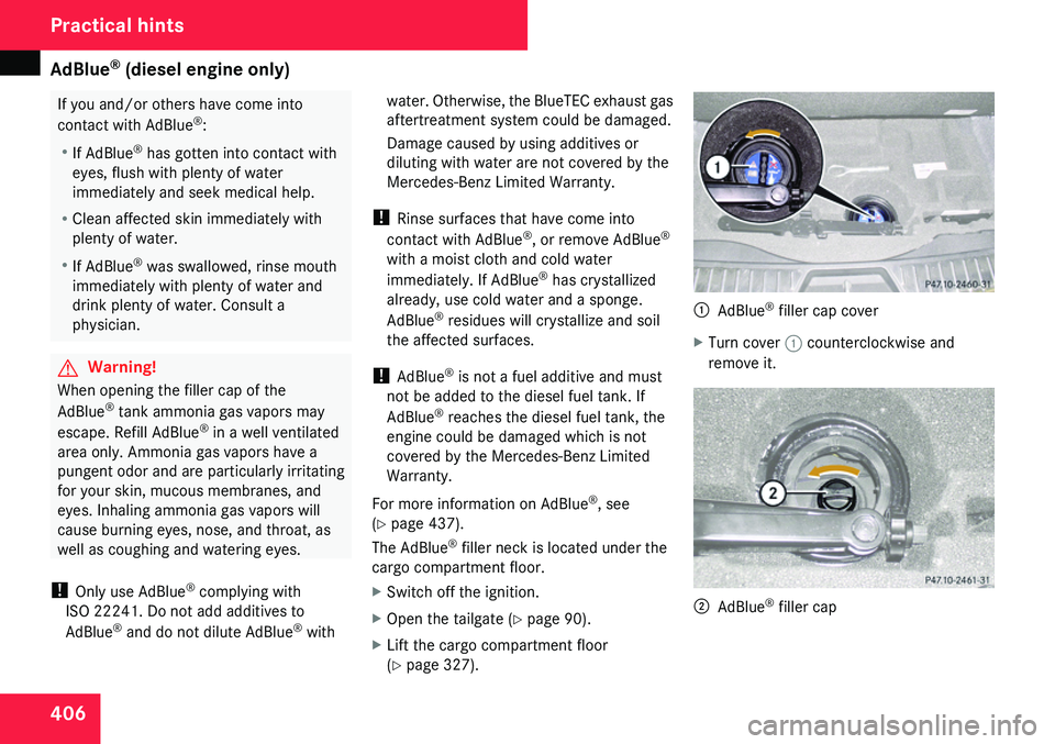 MERCEDES-BENZ GL 2009  Owners Manual 
