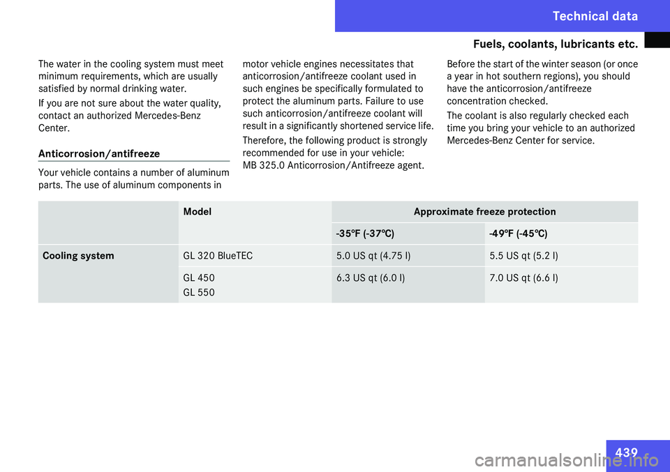 MERCEDES-BENZ GL 2009  Owners Manual 