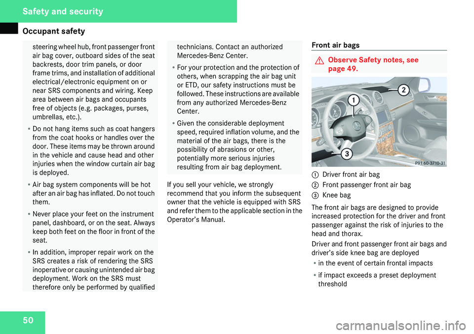 MERCEDES-BENZ GL 2009  Owners Manual 