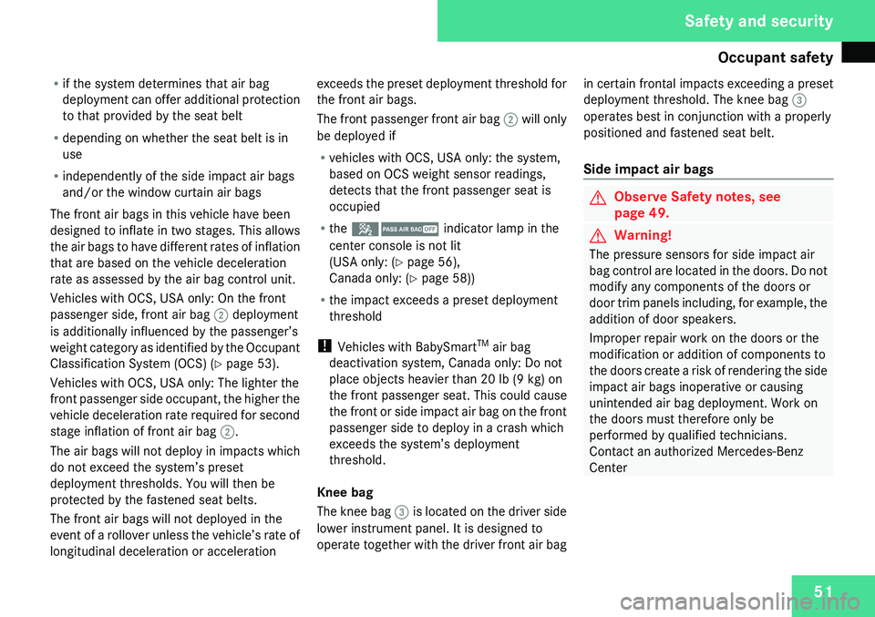 MERCEDES-BENZ GL 2009  Owners Manual 