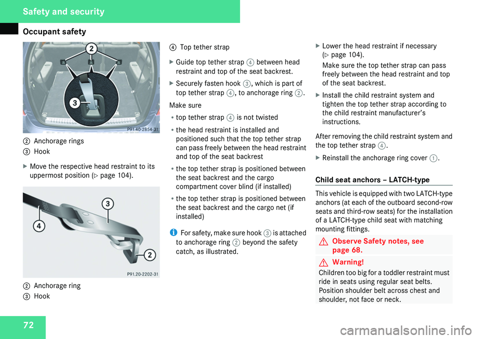 MERCEDES-BENZ GL 2009  Owners Manual 