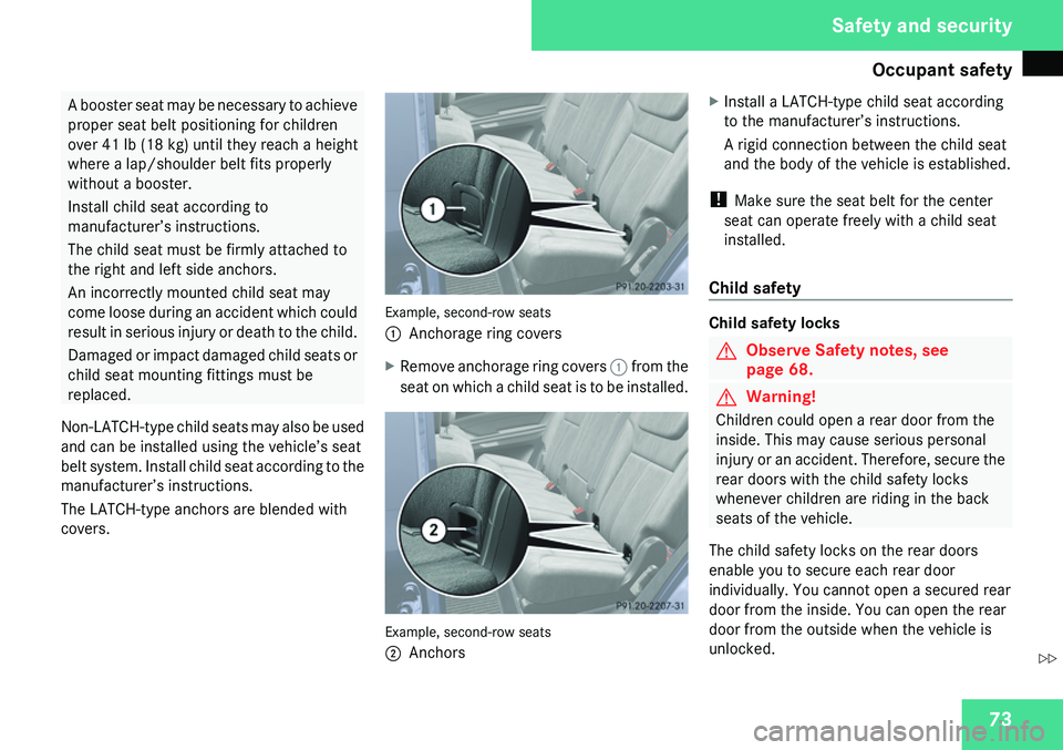 MERCEDES-BENZ GL 2009  Owners Manual 