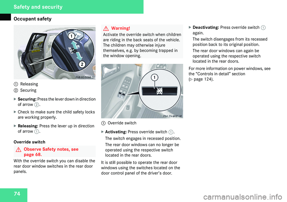 MERCEDES-BENZ GL 2009  Owners Manual 